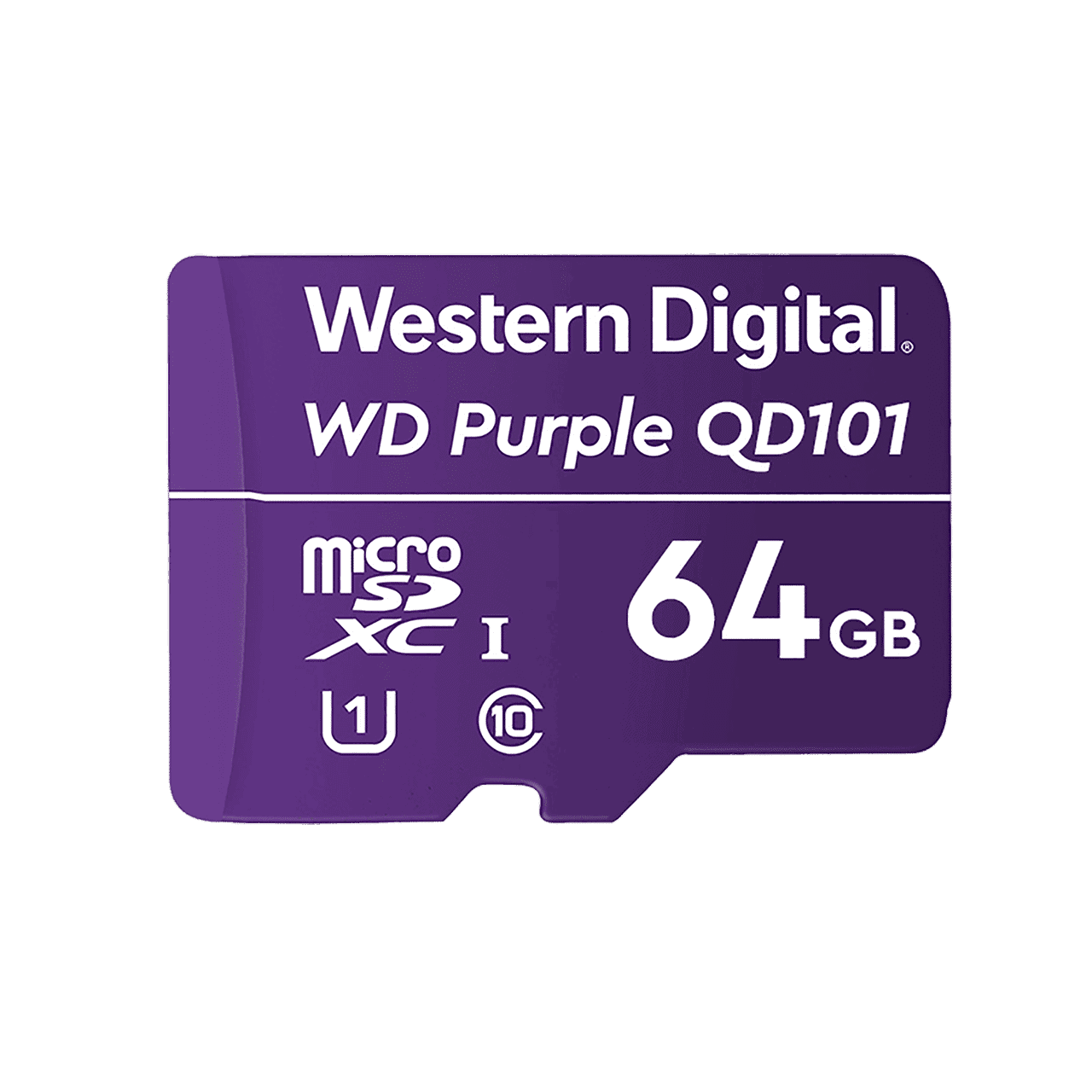 50+ Bewakingscamera Tips en Adviezen: Western Digital WD Purple QD101 microSD-kaart van 64 GB