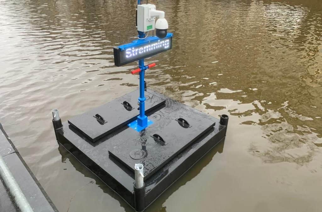 Floating Traffic Control Camera Toezicht voor PKWaterbouw