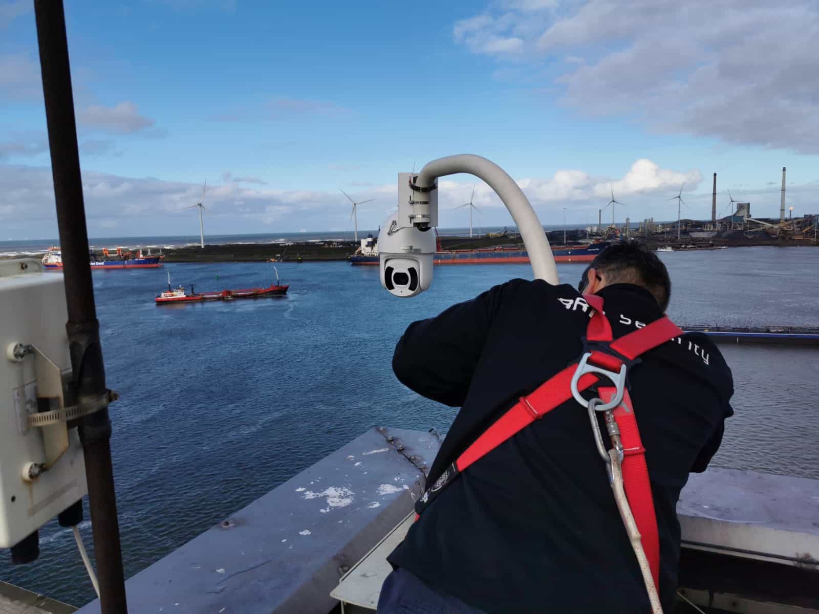 camerabewaking ijmuiden terminal