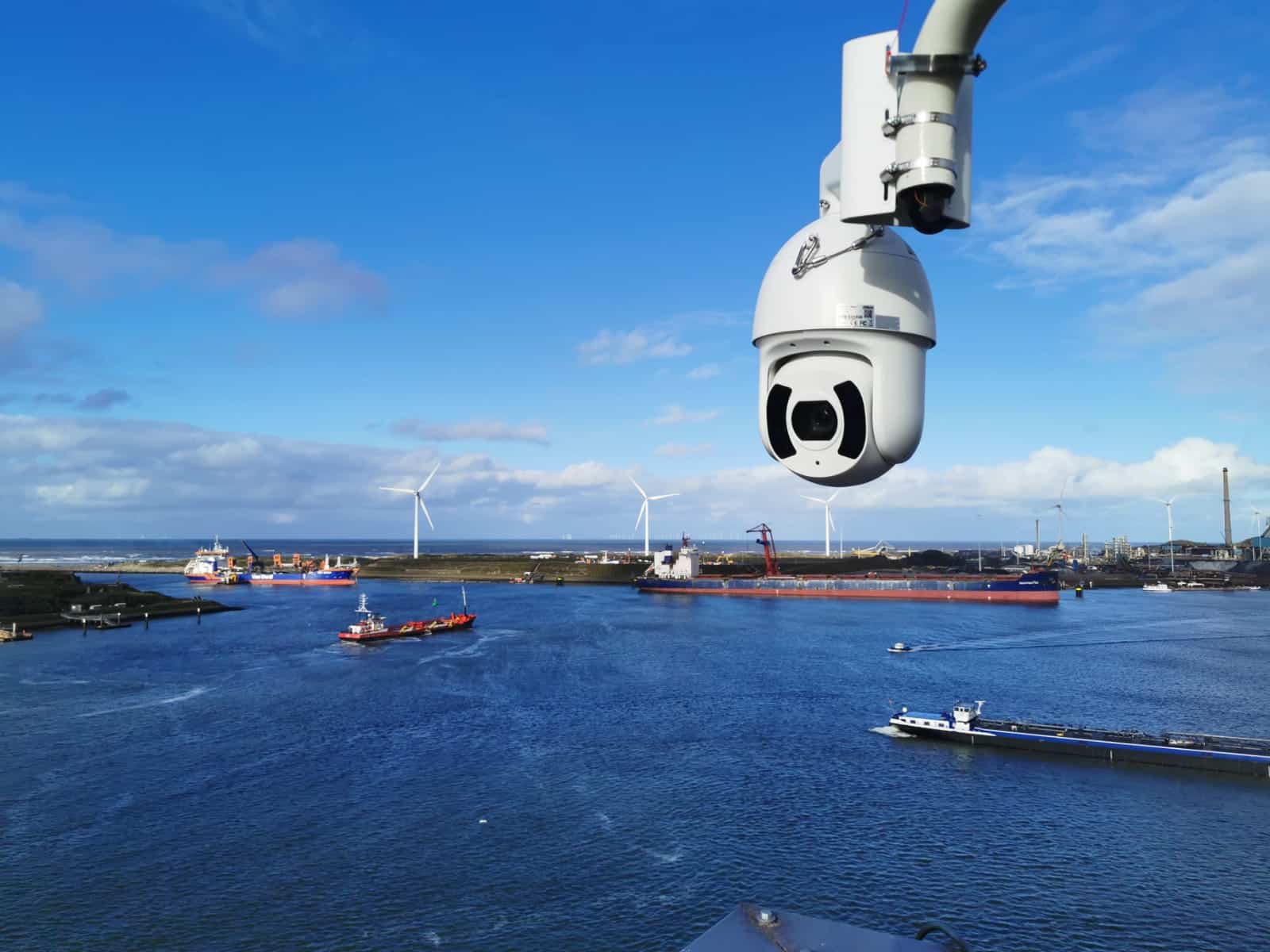 camerabewaking ijmuiden terminal