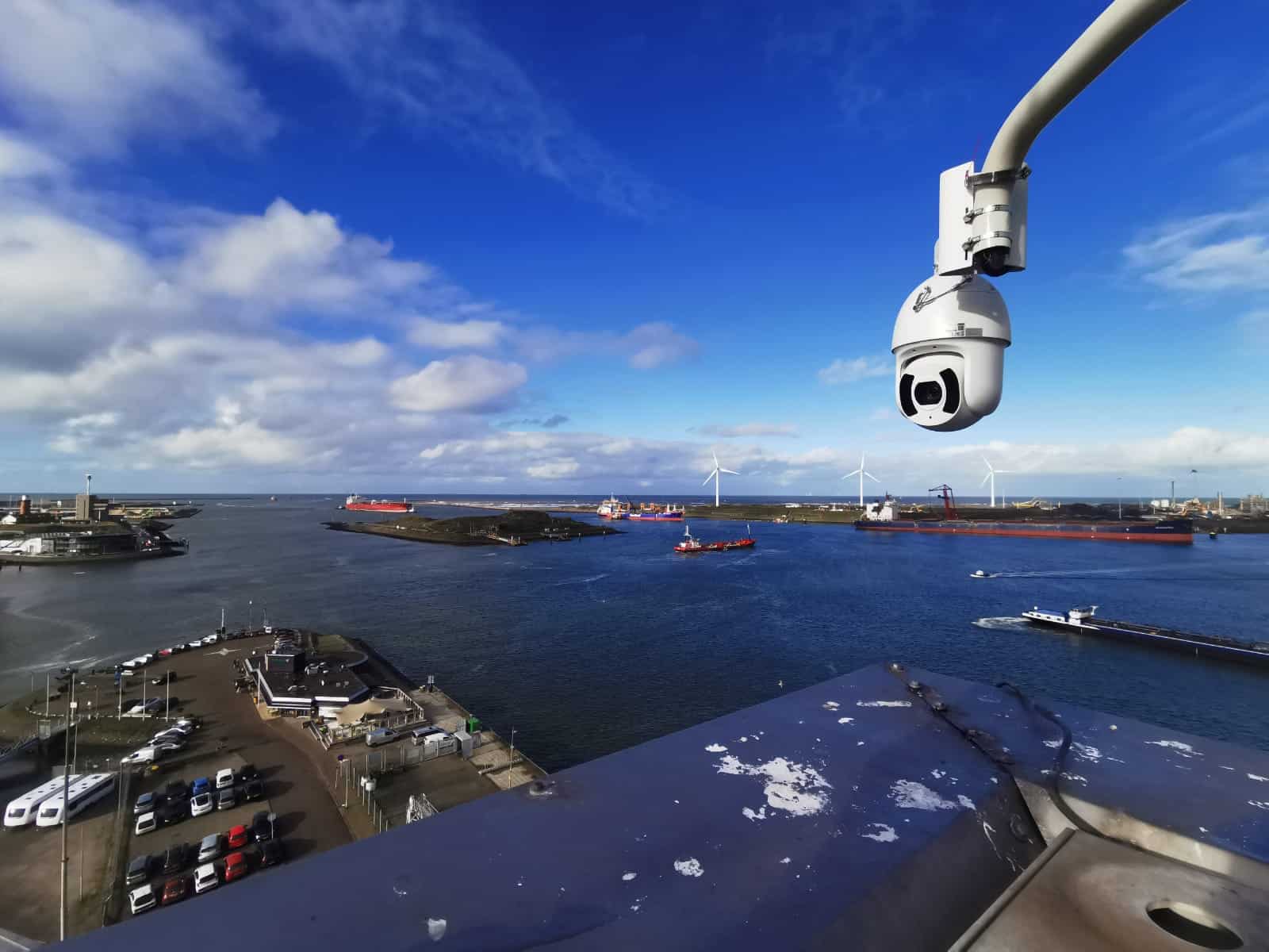 camerabewaking ijmuiden terminal